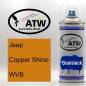 Preview: Jeep, Copper Shino, WVB: 400ml Sprühdose, von ATW Autoteile West.